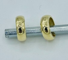 1 PAAR CREOLEN  glänzend in