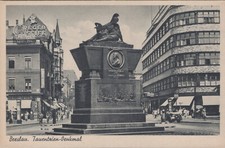 Ak, Ansichtskarte, Breslau, Tauentzien-Denkmal (BM)50593