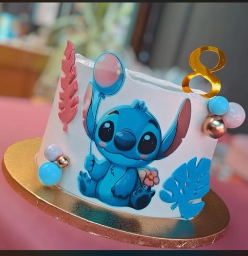 Lilo und stitch - stitch, tortenaufleger