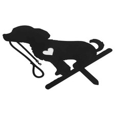 Kreativer Hund Garten Pfahl