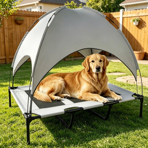 Hundebett mit baldachin - hundebett,