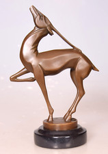 Bronzefigur Antilope Reh