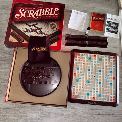 Deluxe turntable scrabble - turntable,