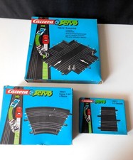 Carrera, Servo 140 Rennbahn Auto, Kreuzung, Schienen, Zubehör, Konvolut, OVP