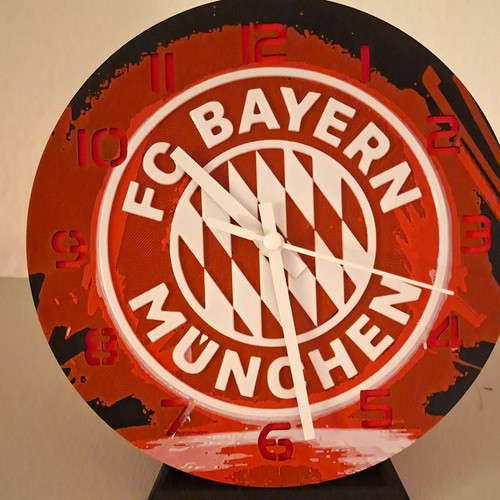 Bayern münchen wanduhr - bayern,