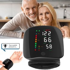 Automatische Handgelenk Blutdruckmessgerät Blutdruck Messgerät mit Sprachausgabe