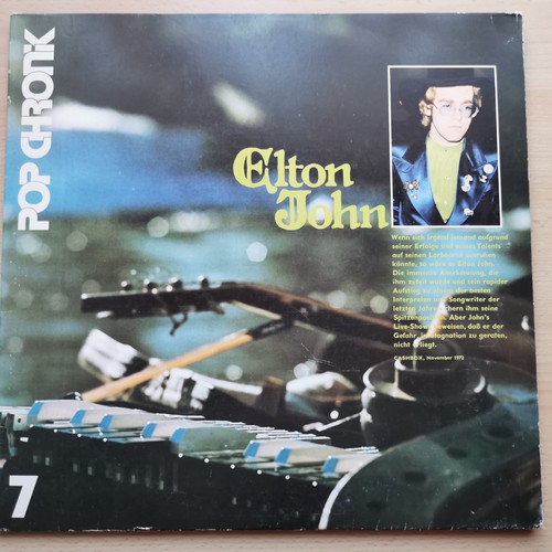 Elton john pop - elton, chronik