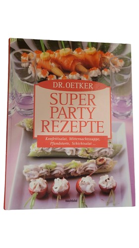 Oetker kochbuch party - kochbuch,