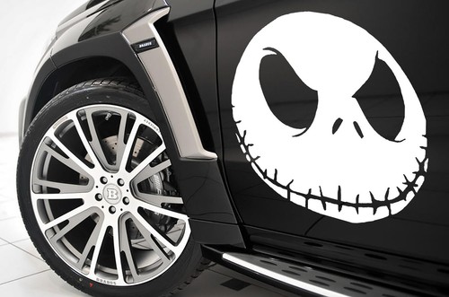 Skull smiley groß - smiley, cm