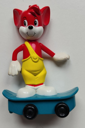 Foxi auf skateboard - auf,
