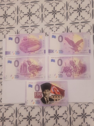 Verschiedene euro scheine - 5,
