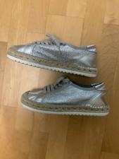 Espadrilles silber wie neu - silber,