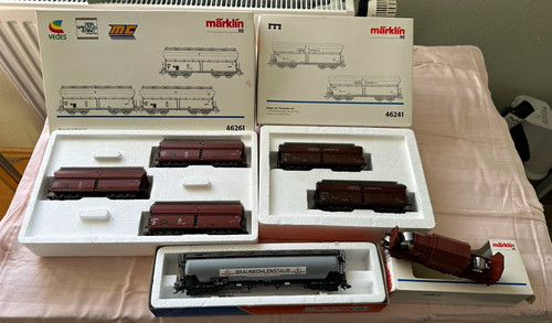 Märklin güterwagen set - h0, db