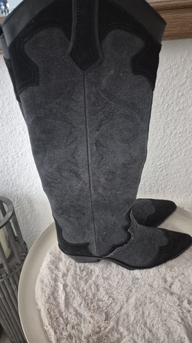 Zara jeans cowboystiefel - zara,