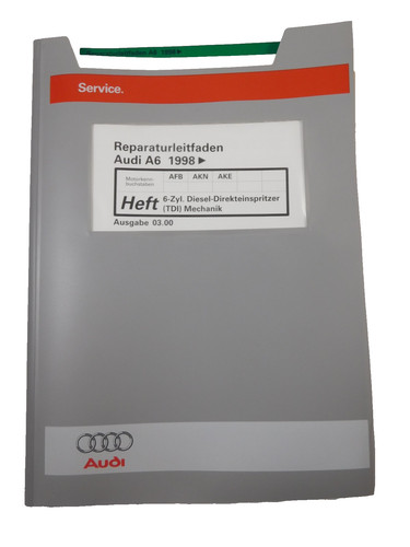 Reparaturleitfaden audi - reparaturleitfaden, a6