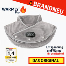 WARMLY™ Pro | Massage Wärmekissen Nackenwärmer Nackenheizkissen Heizdecke Schult