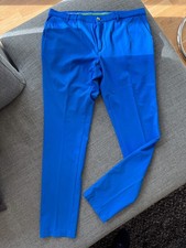 ALBERTO Golf Hose Modell IAN Slim Fit 3x Dry Cooler Gr. 54 blau