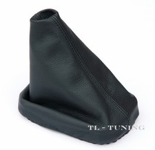 Schaltsack Schaltmanschette für SEAT LEON 1 Bj. 1999-2006 Echtes Leder SCHWARZ