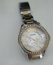 FOSSIL Damen Armbanduhr  Uhr Silber Farbe