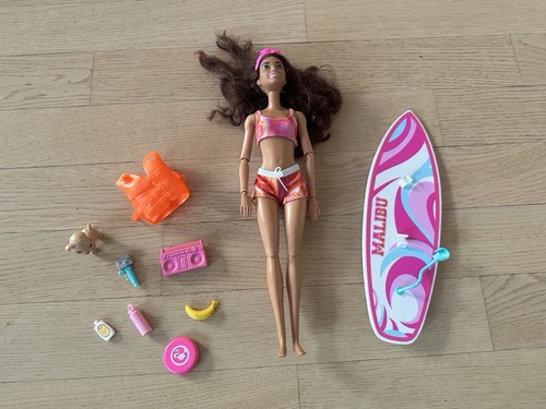 Barbie surfer puppe - barbie, +