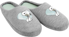 The Peanuts Snoopy Hausschuhe, Slipper Damen, Pantoffeln mit Motiv, Puschen Pant