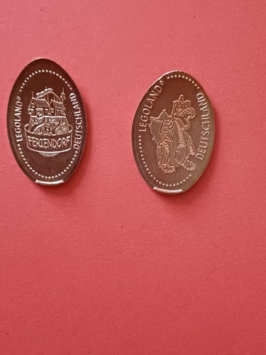 Elongated coin legoland - elongated,