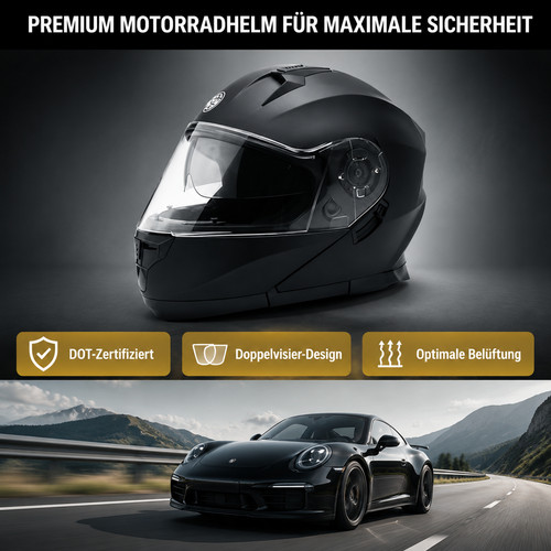 Klapphelm doppellinse dot - klapphelm,