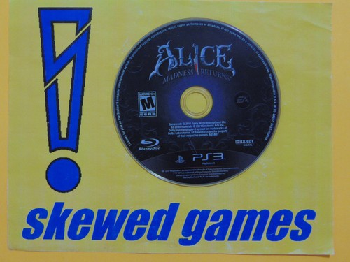 Alice madness returns disc - alice,