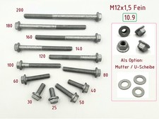 Schraube DIN 6921 M12x1,5x20