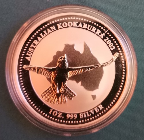 Kokaburra 2002 1oz - kokaburra, silber