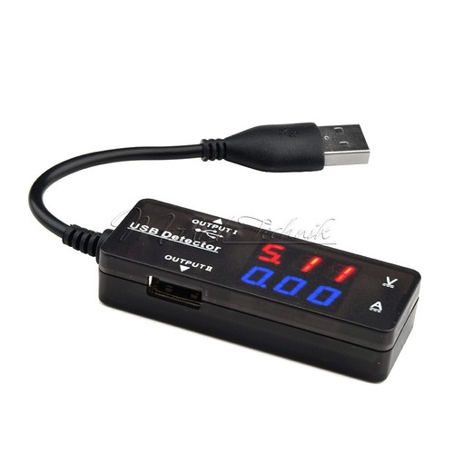 Usb tester voltmeter - tester, ammeter