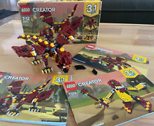 Lego Creator 3 in 1 - 31073 - Fabelwesen - Drache - Spinne - vollständig