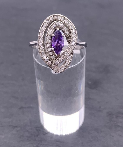 925 silberring amethyst - 925/-,