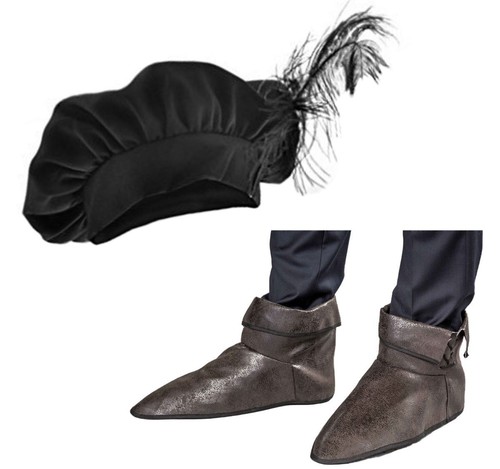 Mittelalter set barett und - mittelalter-set,
