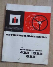 IHC Tractor 433 + 533 + 633