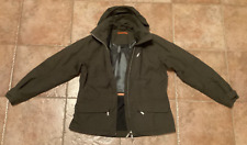 Schöffel "Mystique" Venturi Wind Übergangs Jacke Outdoor Gr. 40 L braun Kapuze