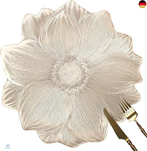 Fanquare goldene platzsets set - goldene,