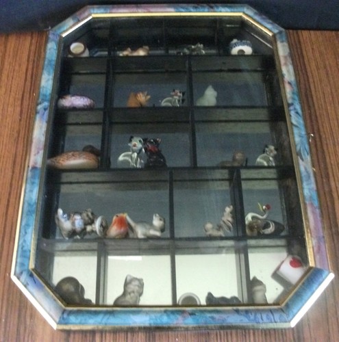 Setzkasten mit katzenfiguren - mit,