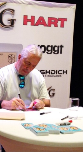 Bret hart autogramm - hart,