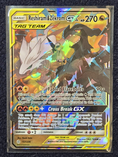 Reshiram zekrom tag team - zekrom,