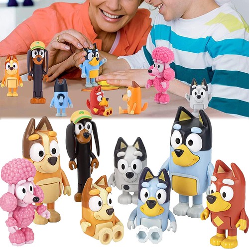 8stk animationsfilm bluey - 8stk,
