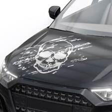 Aufkleber Grunge Totenkopf Destroyed Rough Skull Dekor Auto Sticker #1450-90