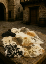 Mittelalter Kaninchenfelle