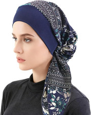Vorgebundenes Kopftuch Damen