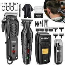 Haarschneidemaschine Set Haarschneider Bart Trimmer Rasierer Nasenhaarschneider