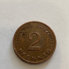 2 Pfennig 1969 J BRD magnetisch