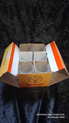 Jägermeister shotglas - jägermeister, 6x
