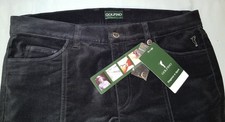 GOLFINO SCHWARZE SAMTHOSE NEU GR 42 NEU!