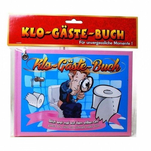 Klo gäste buch - klo, geschenk