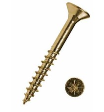 Spanplattenschrauben PZ chromatiert Holzschrauben Teilgewinde Größen wählbar